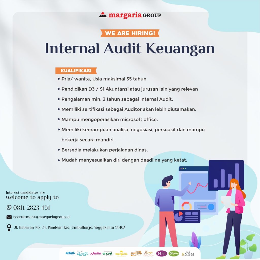 Lowongan “Internal Audit Keuangan” – Margaria Group – Deb.sv.ugm.ac.id